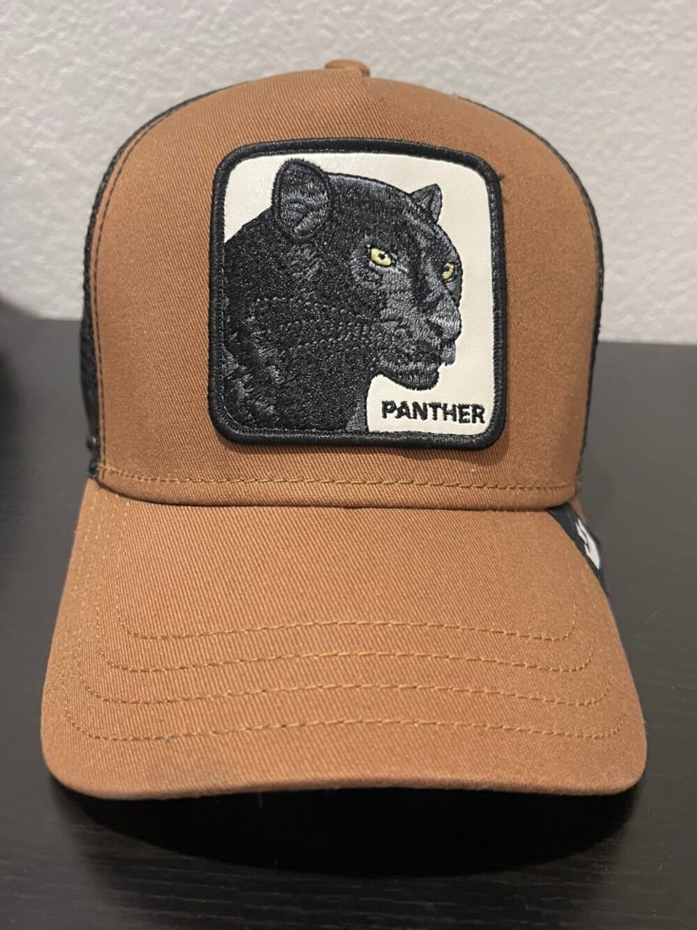Goorin Bros x Shoe Palace The Farm Panther Trucker Hat Brown Snapback